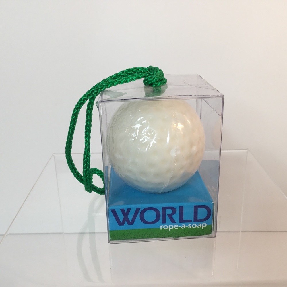 Novelty Golf Ball Soap on a Rope